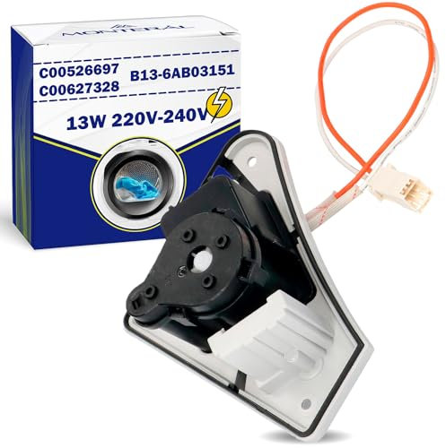 Pompe D'évacuation des Condensats pour Seche Linge 13W 220V-240V avec le Code Original 488000526697 488000627328 C00526697 C00627328 pour Whirlpool B13-6AB03151 pour HANYU-Garantie de 10 Ans-MONTERAL
