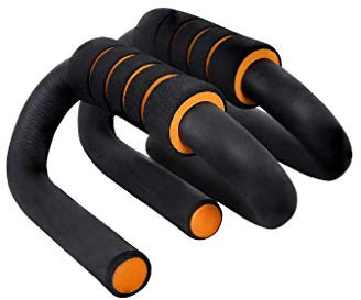 ISCBAFYX Push-up-Halterung aus Metall – Leichtathletik-Push-up-Stangen mit Eisenkern – Starke Push-up-Ständer aus Stahl, geeignet für jedes Push-up-Trainingsprogramm