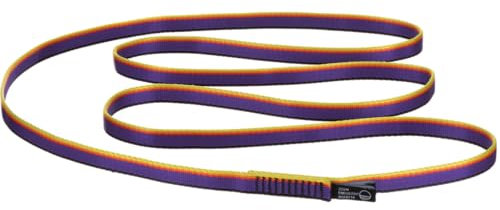 Wild Country Nylonschlinge – stark, leicht, 15 mm Kletterläufer für Anker, Alpenziehungen und Trad-Klettern – Lila – 120 cm