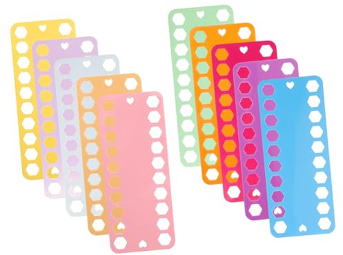 GLSTOY 10stücke Kreuzstich-garnhalter Aus Kunststoff Pack Stickgarn-Organizer Handarbeitsgarnsortierer Nähgarn-Organizer Zum Sortieren Und Aufbewahren Von Garnen