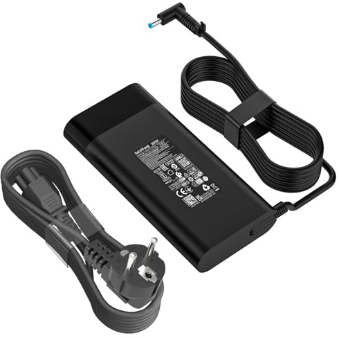 200W Chargeur Ordinateur Portable pour HP Omen 15 17 Pavilion Zbook 17 G5 G6 Fury G10 G9 Create G7 Studio G10 G9 TPN-DA10 L00818-850 ADP-200HB B TPN-LA21 TPN-LA20 Victus pc Adaptateur Alimentation
