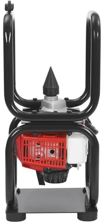 3.4HP 64CC 2-Stroke Gas Powered Log Cone Manual Start Firewood Splitter,Low Noise,Anti-Slip Feet,Toolkit Bag,Throttle Switch,for Splitting Wood with a Diameter of About 9.4in