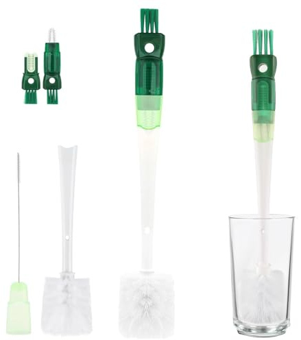 5-in-1 Water Bottle Cleaning Kit – Multi-Functional Brush Set for Straws, Lids & Bottles