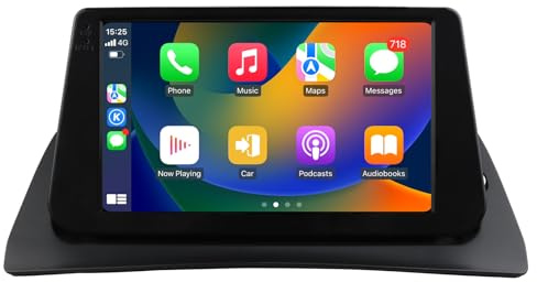 Autoradio Android 14 da 9 pollici per Renault Kangoo 2009-2018, supporta Carplay/Android Auto, controllo al volante, WLAN/4G, FM 4-core 2GB & 64GB