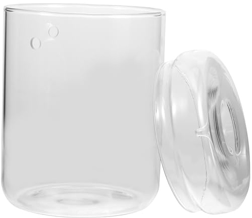 GAROZATION Kreatives Glass Terrarium Pflanzen Flasche Transparent für DIY Mikrolandschaft Klarer Pflanzenhalter Glasbehälter für Moos Sukkulenten Büro Wohnraum Dekoration