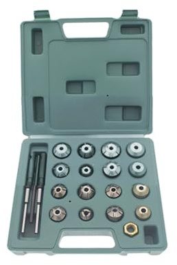 JKELPV Estrattore volano Magnete Set Completo di alesatore per sede valvola, taglierina per Mola, portautensili, Strumento di Riparazione del Motore del Motociclo Estrattore Magnete