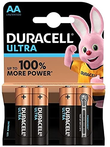 piles duracell ultra aa x4