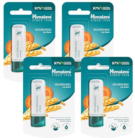Himalaya Nourishing Lip Balms 4,5 g (4 Pack, Nourishing)