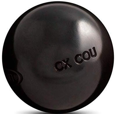 Schwarze Kugel für Hals – 72 mm – 680 g – glatt