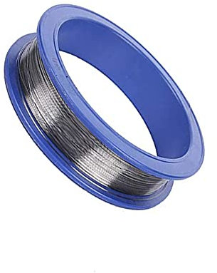 XMRISE Wolfram Fine Draht Filament Wolfram 99,95% Rolle Metallspule Hohe Reinheit Rohstoffe Länge 1M,Diameter 0.04mm
