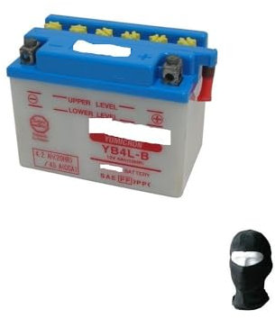 Compatible avec MBK Booster Rocket 50 1997-1998 Batterie YUASA YB4L-B 12V / 4AH Batteries pour Moto Scooter SPÉCIFIQUE Excellente QUALITÉ