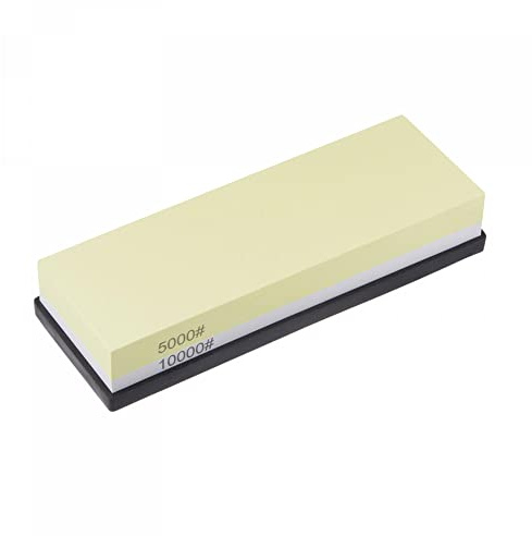 sourcing map Piedras de afilar 5000/10000 Grit 2 Side Combinación Piedra de afilar 180x60x29mm