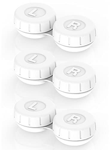Vastsoon - Juego de 3 accesorios para limpiar lentes de contacto, estuche portátil de repuesto para lentes de contacto, Acc-3, 3 unidades, Funda para lentes de contacto