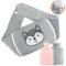 Mokani Hot Water Bottle Belt 118 cm Long, Wrap Around Wearable Soft Plush Hot Water Bottle with Cover UK, Rubber Warm Bag for Shoulder, Neck, Hand, Waist, Back, and Period Pain Relief, Grey