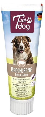 12 x Tubi-DOG Tubi Dog Baconcreme in der Tube 75g im 12er Set