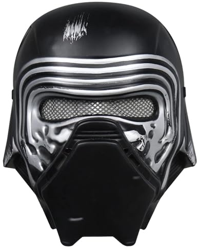 Applysu Kylo Ren Maschera Deluxe Nero Casco Completo Testa Kylo Ren Casco Costume Halloween Masquerade Cosplay Props