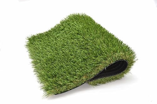 Gazon synthétique BALI 50mm, mémoire de forme, effet naturel, pour jardin et tour de piscine, découpe sur mesure 20m2 (1m/20m) 29€/m2