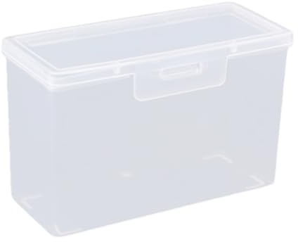 Generisch Contenitori rettangolari per perline | Scatola per biglietti da visita | Multi-Purple Clear Scatola rettangolare per collezionare articoli, perline, pezzi, biglietti da visita, agenzie