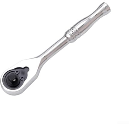 Efficient 120 Tooth Ratchet Wrench with Quick Release for 1/4'' 3/8'' 1/2'' Drive, Mechanic Tool (6.35mm)