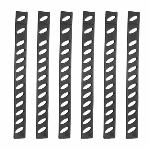 HARFINGTON 50Pcs Blade Edge Guard 8.07 x 0.79 x 0.15 Plastic Anti-scratch Knife Guards Blade Edge Protector for Kitchen Knife Protection Sleeves Cover, Black
