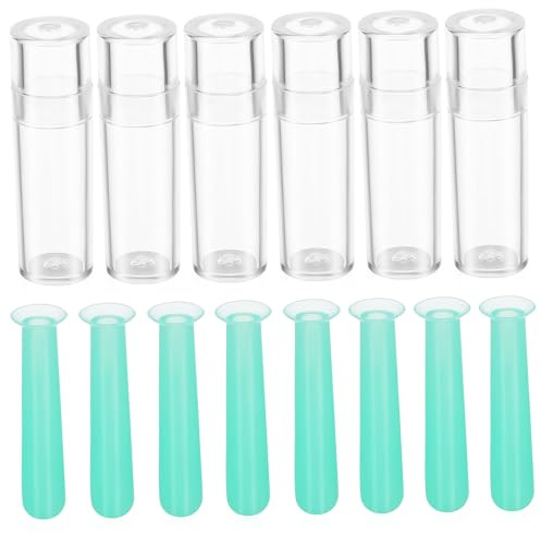 YARNOW 15 Piezas Varilla Auxiliar de Succión Extractor de Lentes Aplicador de Lentillas Herramienta de Inserción de Lentes Rígidas Varilla de Succión