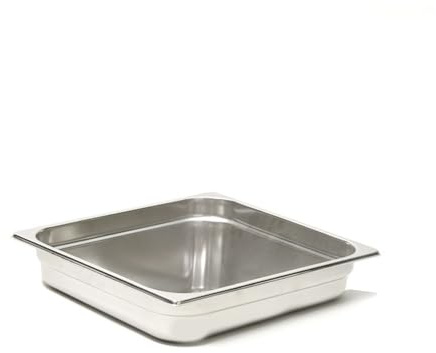 ROMUX® Cubeta Gastronorm 2/3-20 mm de acero inoxidable