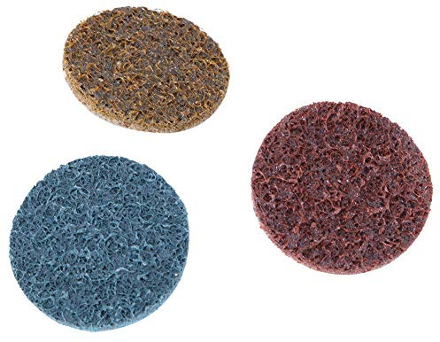 NDNCZDHC Quick Change Grinding Disc, 36pcs Nylon Sanding Discs Angle Grinder Attachments for Polishing Welding Line and Metal Processing