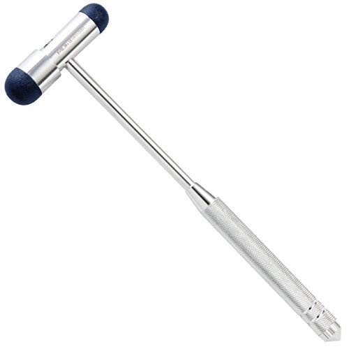 MDF® Babinski Buck® Marteau à réflexes neurologiques avec un pinceau intégré pour réactions cutanés et superficielles - Bleu Marine (MDF515BT-04)