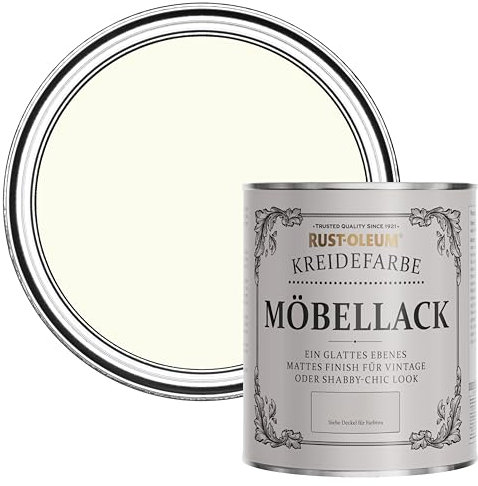 Rust-Oleum AMZ0012 Chalky Finish Furniture Paint - Antique White - 750ml