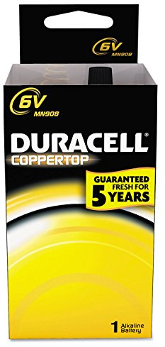 Special alkaline battery 4LR25 Duracell 6 V 13000 mAh