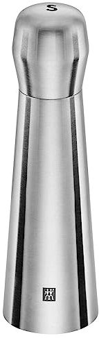 Zwilling 1003061 Salzmühle, 18/10 Edelstahl, Silber, 20 x 6 x 6 cm