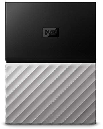 WD My Passport Ultra 1 TB Portable Hard Drive - Black/Grey