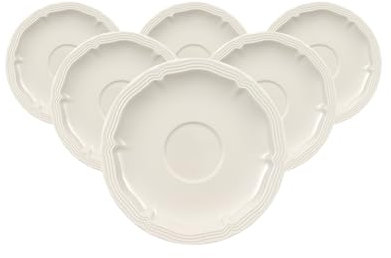 Villeroy & Boch Manoir 1023961430 - Set di 6 tazzine da caffè, in Acciaio Inox