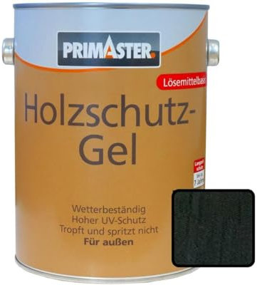Primaster Holzschutzgel ebenholz 750 ml seidenmatt für Außen