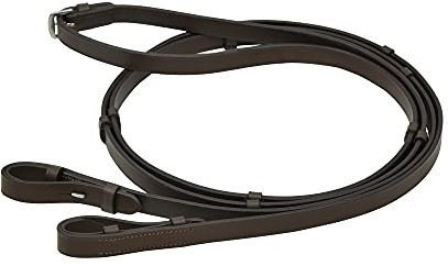 SIE Lederzügel mit Stoppern (schwarz, Mini)