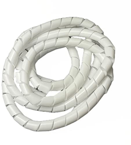 On1shelf® Avvolgicavo a spirale, bianco, 12 mm (2 m)