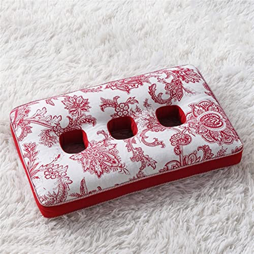 QCLUEU Öronkudde med öronhål för sidosliprar, bovete piercing öronkudde för öronvärk, nackstöd hårda kuddar, bekväm sido sovkudde för öronproppar (Color : 10)
