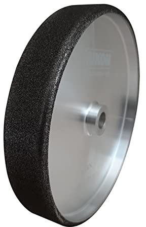 Rikon PRO Series 82-5080R CBN Schleifscheibe, Körnung 80, 20,3 cm, 3,8 cm breit, mit Radius zum Schärfen von Hochgeschwindigkeitsstahl-Schneidwerkzeugen für Ihre Holzbearbeitungsdrehmaschine