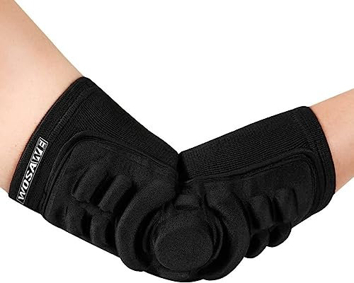 Ellenbogenpolster Ellenbogenbandage Ellenbogenschützer Ellenbogenschoner für Damen Herren Ellenbogen Wraps für Links/Rechts Wärmer Armlinge Ellenbogenpad Arm Sleeve Weihnachtsgeschenke (1 Stück)