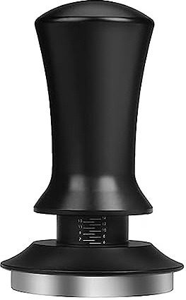 Fladhheg Espresso Tamper Coffee Tamp 53mm, Spring-Loaded Constant Pressure Espresso Tamper Set,for Barista Coffee Lovers