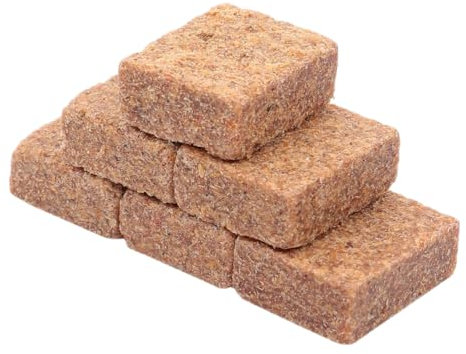 FONDOTIN 50pcs Combustion Supporting Blocks Firelighters for Bbq Charcoal Chimney Starter