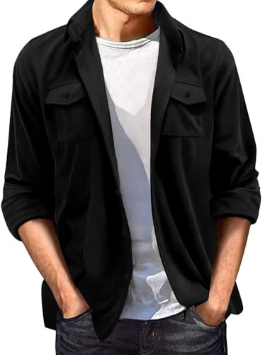 SRZYMJ Lederjacke Herren Schwarz Kapuzenjacke Herren Schwarz Leder Mantel Herren Schwarz Steampunk Hoodies Oversized Hoodie Mit Reißverschluss Herren Wasserdichte Regenjacke 3XL Hiking Jacket