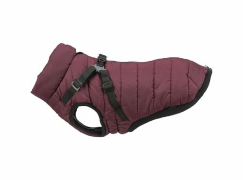 TRIXIE Geschirr-Wintermantel Pirou, S: 33 cm, Sangria