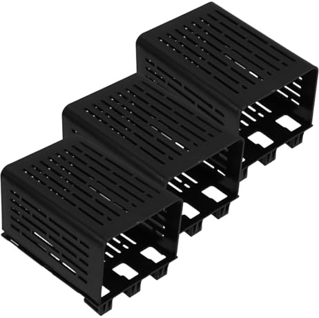 Toddmomy hydroponischer Pflanzkorb wasserpflanzen Aquaponik wachsendes Aquarium Fisch Dekorationen Anzuchthalter für Aquarien Kleines Aquarium mit Filter und Licht Plastik Black
