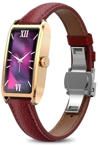 findtime Fitness Tracker Damen Elegant Schrittzähler Uhr Smartwatch Damen Activity Trackers mit Schlaftracker Herzfrequenzmesser Kalorie Distanz-Tracking