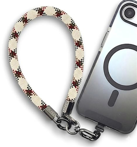 RATASK Wrist Strap Lanyards, Mobile Phone Lanyard, Camera, Keys, Mobile Pendant Accessory, Strong & Durable Rope Strap (10mm Thickness) (Vanilla Dusk)