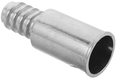 ULTECHNOVO Aluminum Alloy Threaded Mop Handle Adapter Tip Metal Broom Repair Tool for Extension Poles Easy Install Replacement Compatible with Cleaning Broom Handles