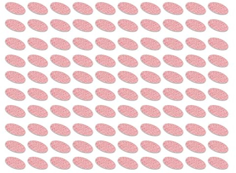 100/180/240Pcs Nails Sanding Discs Nails Buffing Sheets Highly Grit Sandpaper Pads Portable for Salon & Personals Use Precisions Nail Filing Discs