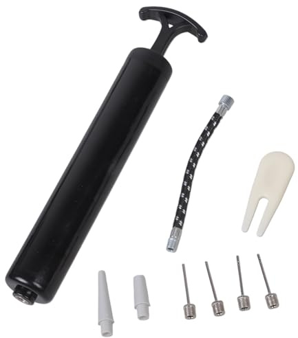 YROHGKPN Gonfiatore per pompe ad aria con ugello per ago, tubi di prolunga, bicicletta per biciclette, pallacanestro, pallone da pallone sportivo con ago