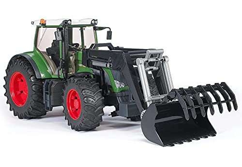 bruder 03041 - Fendt 936 Vario mit Frontlader - 1:16 Fahrzeuge, Traktor, Trecker, Schlepper, Bulldog, Landwirtschaft, Bauernhof, Forstwirtschaft, bworld, Anhänger
